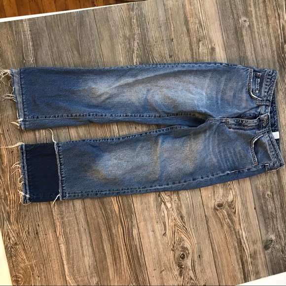 Cropped Straight High Waisted Denim - Picture 6 of 6